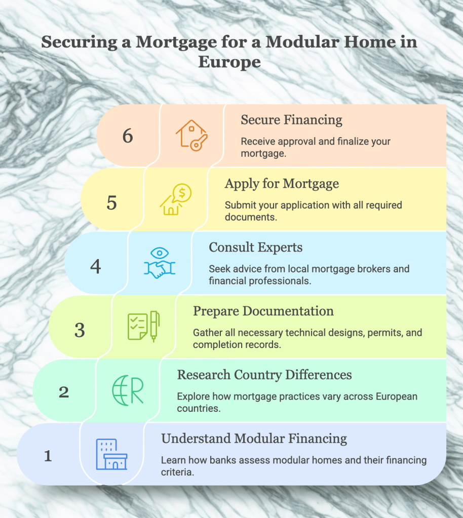 mortgage for modular home visual
